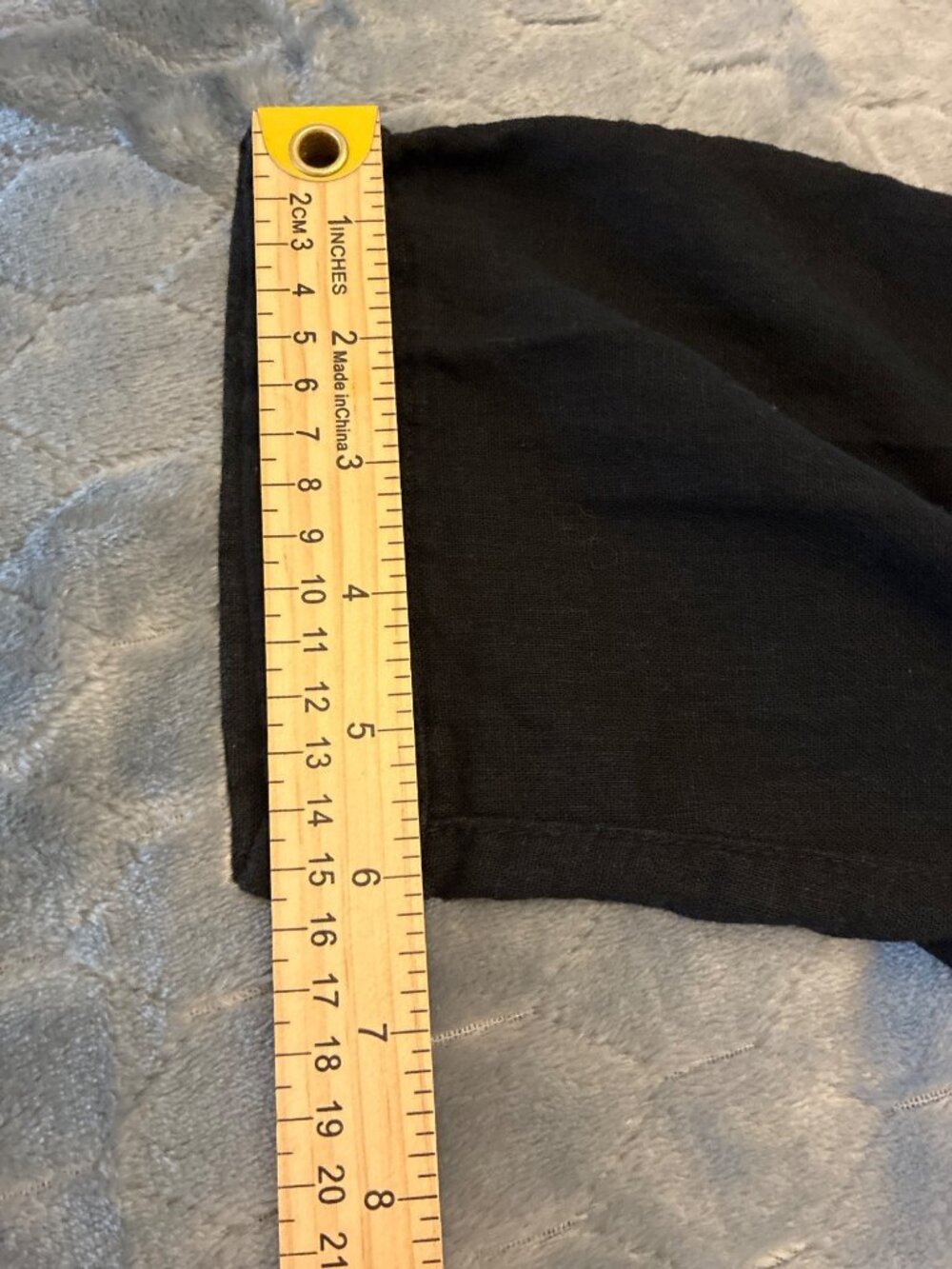 Old Navy Black Linen Blend Cropped Pants – Women's XL - Picture 10 of 11